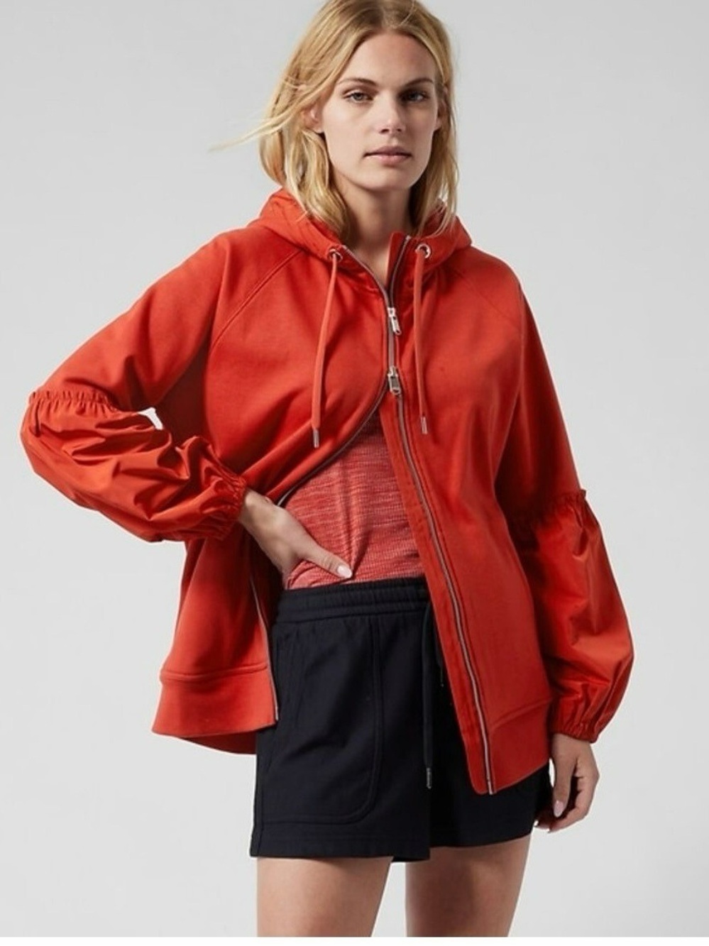 Athleta On My Way Triumph Hoodie Size 1X